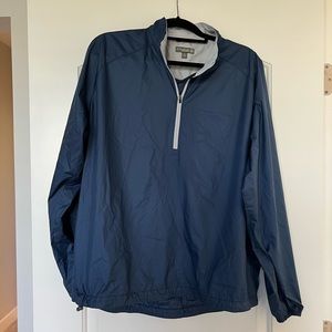 Peter Millar Crown Sport 1/4 zip jacket size L